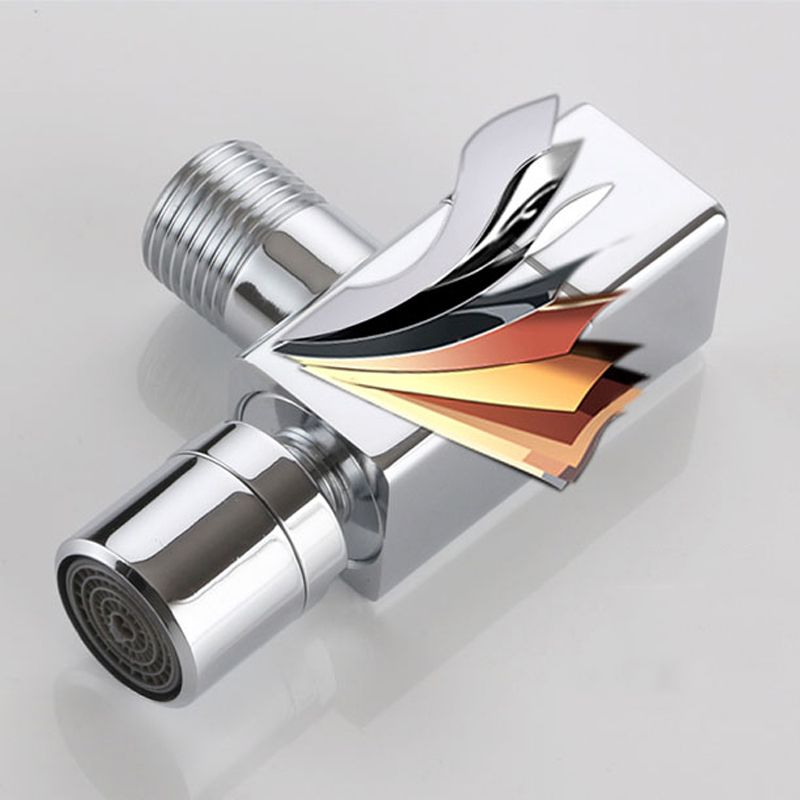 BowLift | Contemporary Wall-Mounted Bathroom Faucet Knob Handle Solid Brass Round Faucet