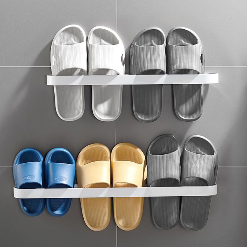 BowLift | Minimalist Bathroom Accessory Set Metal Slipper Rack/Towel Holder