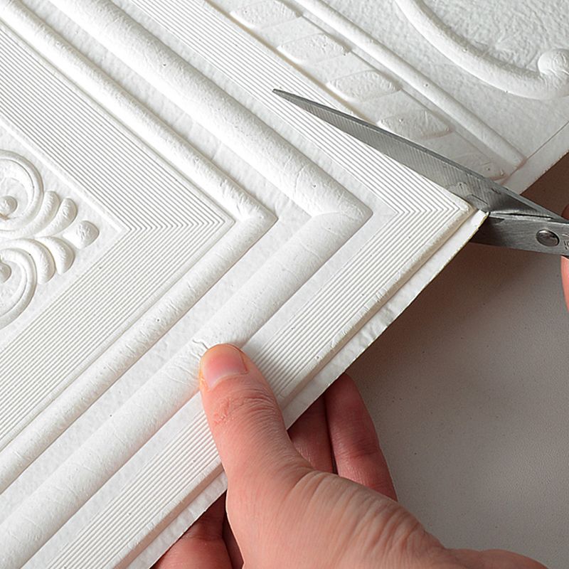 BowLift | Contemporary waterproof 3D wall panel veneer for peeling and sticking for interior walls