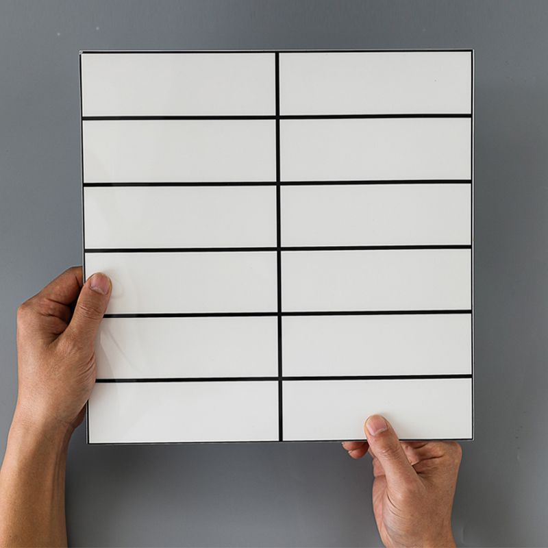 BowLift | Plastic Peel and Stick Tiles Modern Peel and Stick Tiles for Kitchen and Bathroom