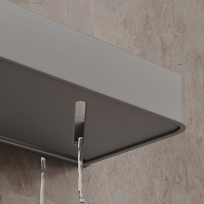 BowLift | Minimalist Matte Metal Bathroom Accessory Set Modern Bathroom Shelf