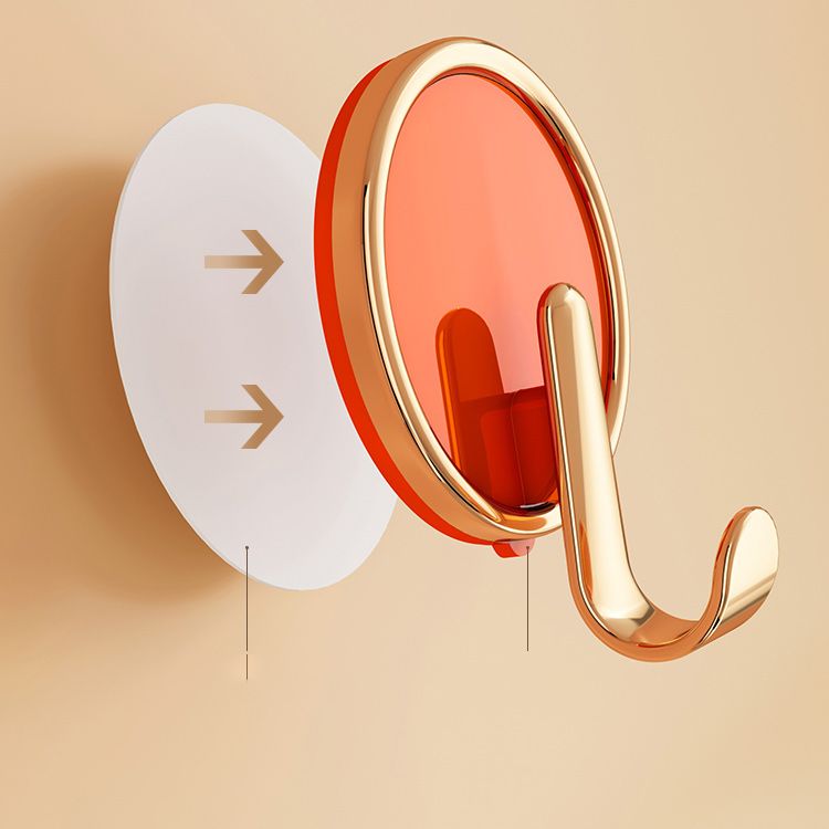 BowLift | Contemporary 8-piece bathroom set 2.91 inch high bathrobe hooks