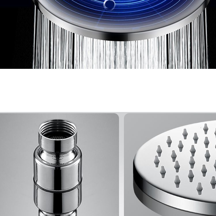 BowLift | Metal Shower Head Combo Contemporary Round Fixed Shower Head for the Bathroom