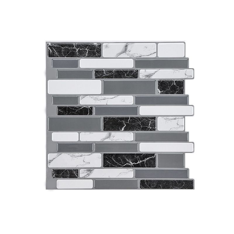 BowLift | Plastic Peel & Stick Subway Tile Modern Simple Subway Tile Wallpaper