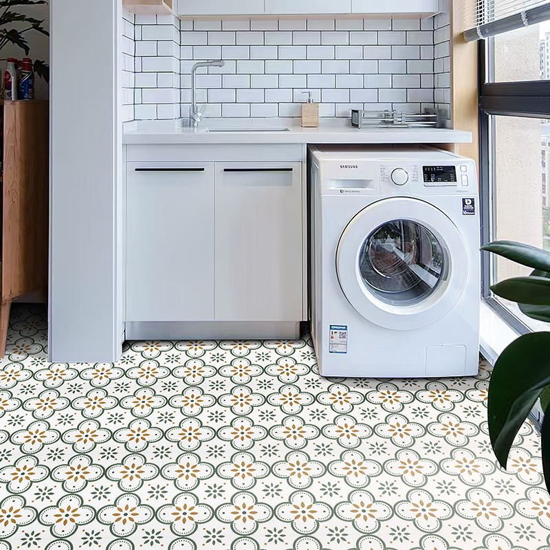 BowLift | Peel and Stick PVC Flooring Matte Vinyl Flooring with Floral Pattern