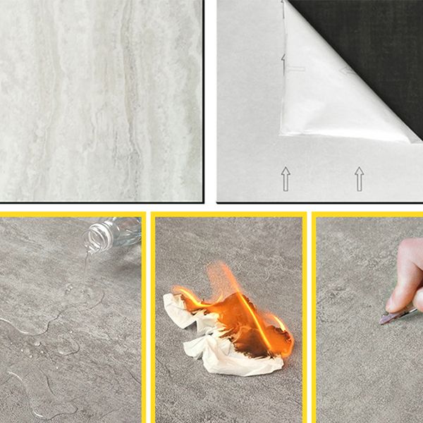 BowLift | Low Gloss Vinyl Floor Self-Adhesive Vinyl Floor with Square Edge