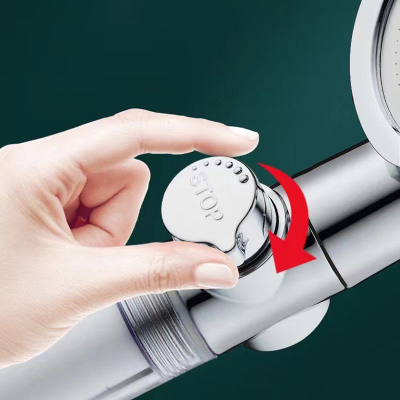 BowLift | Adjustable Showerhead Modern Round Shower Combo with Single Setting