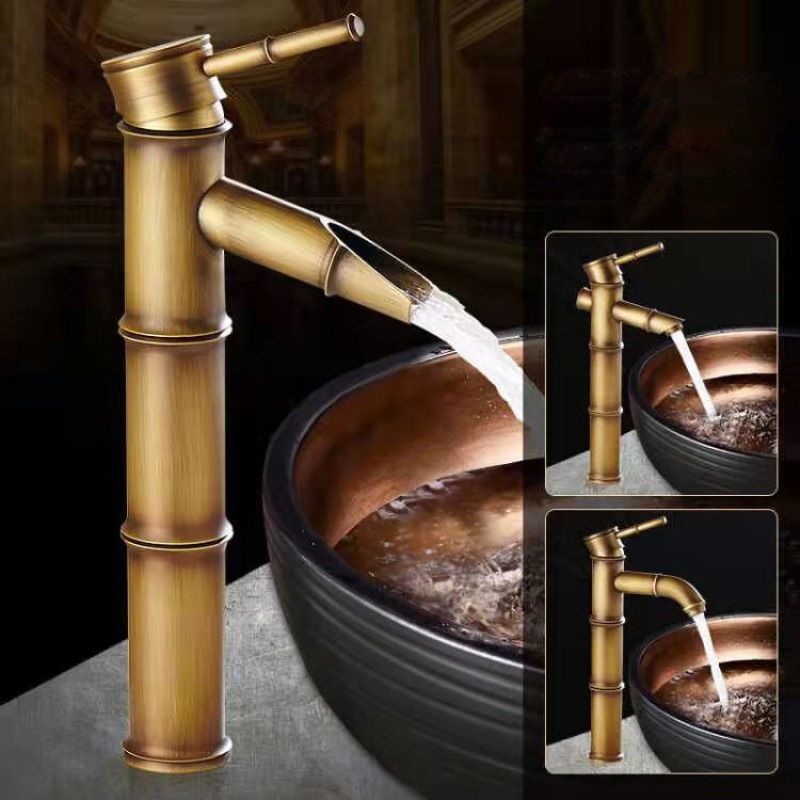 BowLift | Country House Style Basin Mixer Single Hole Bathroom Fitting