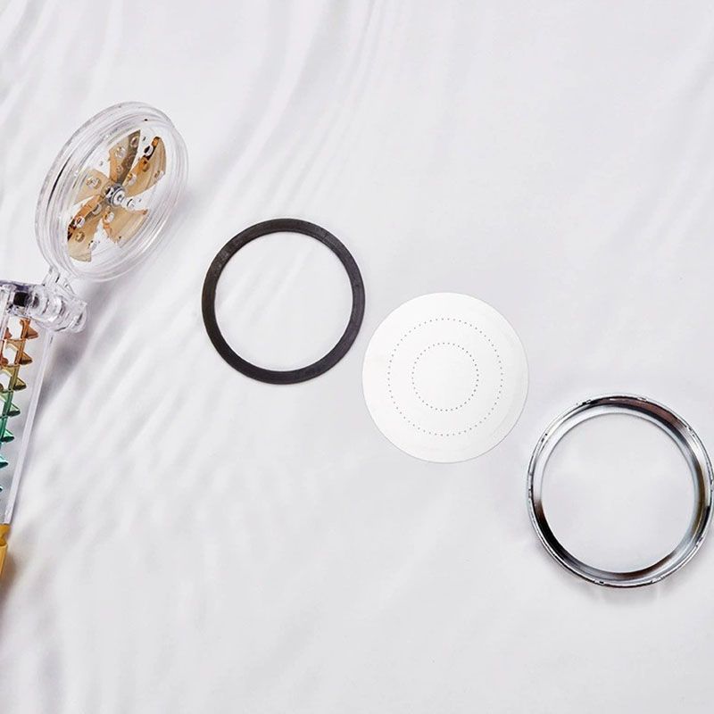 BowLift | Contemporary Round Handheld Shower Standard Spray Adjustable Showerhead