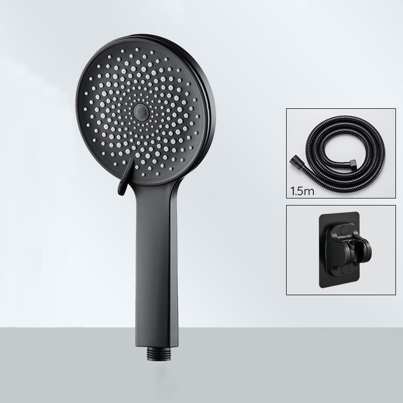 BowLift | Contemporary round shower head in solid color handheld shower head for the bathroom
