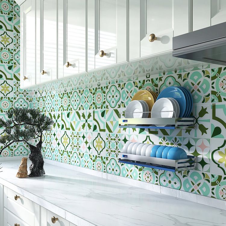 BowLift | Plastic Peel & Stick Mosaic Tile Square Waterproof Peel and Stick Backplate