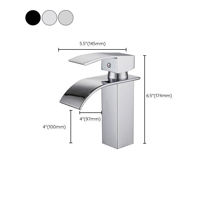 BowLift | Waterfall Basin Tap Bathroom Faucet Lightweight Luxury Basin Faucet