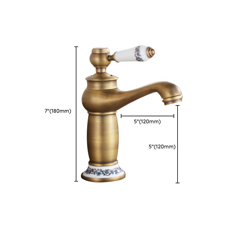 BowLift | Country House Wide Water Tap Sink Faucet with Lever Handle