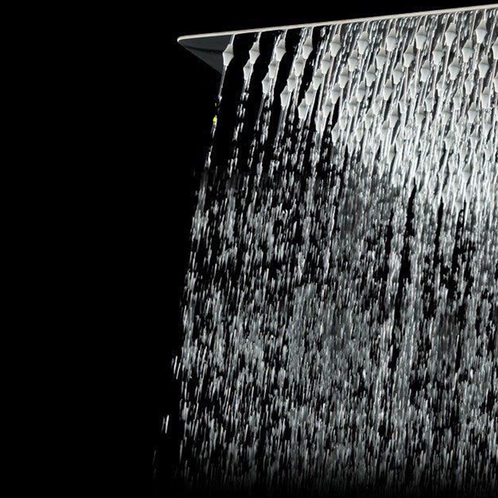 BowLift | Stainless Steel Showerhead Combo Modern Fixed Showerhead for the Bathroom