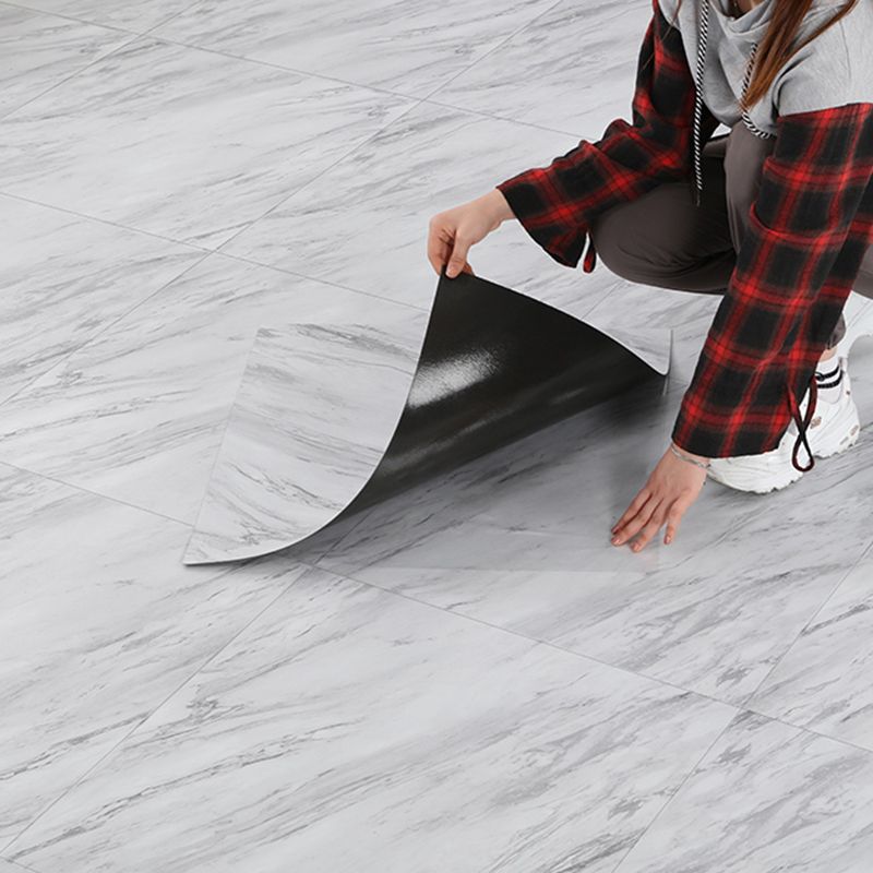 BowLift | Peel and Stick PVC flooring Smooth marble look fire protection vinyl floor