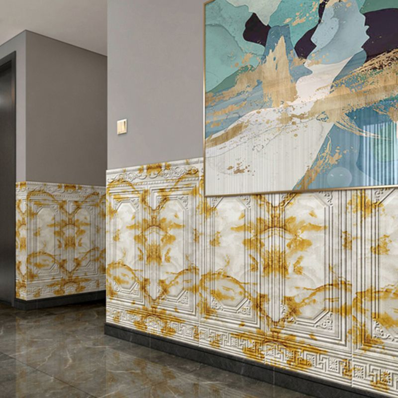 BowLift | Contemporary waterproof 3D wall strip veneer for peeling and sticking on interior walls