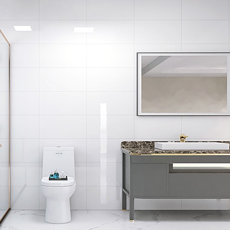 BowLift | Contemporary Style Wallpaper Single Panel Bathroom Wallpaper with Rectangular Shape