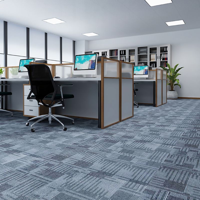 BowLift | Waterproof Plastic Floor Rectangular Fabric Look Square Edge Floor Tile