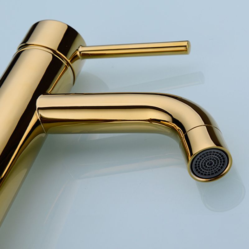 BowLift | Modern 1-Hand Basin Faucet Gold Brushed Sink Faucet Brass