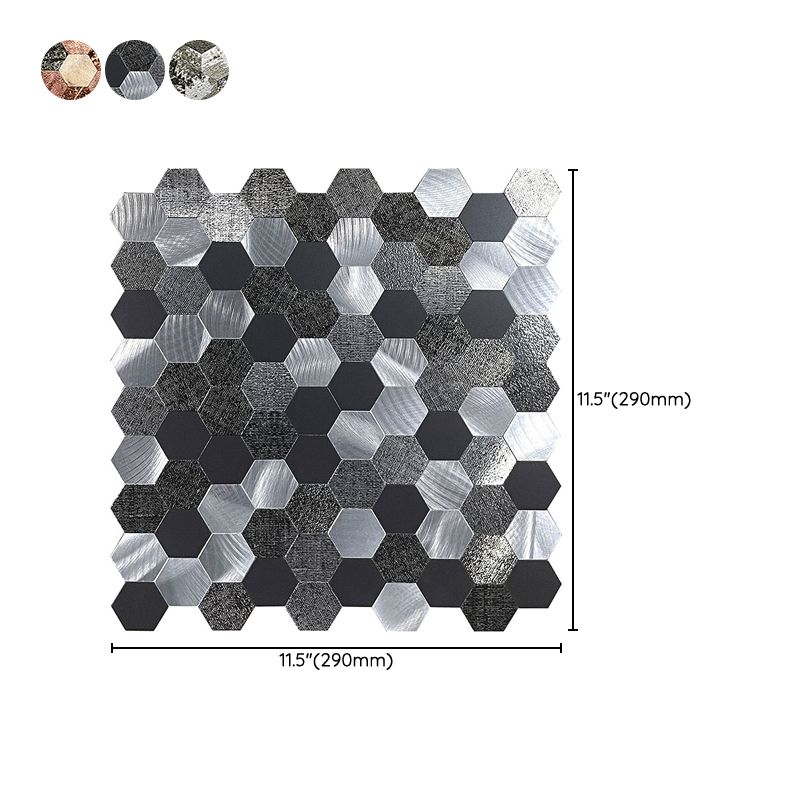 BowLift | Water-repellent Peel & Stick Tile Hexagonal Mosaic for Splash Wall