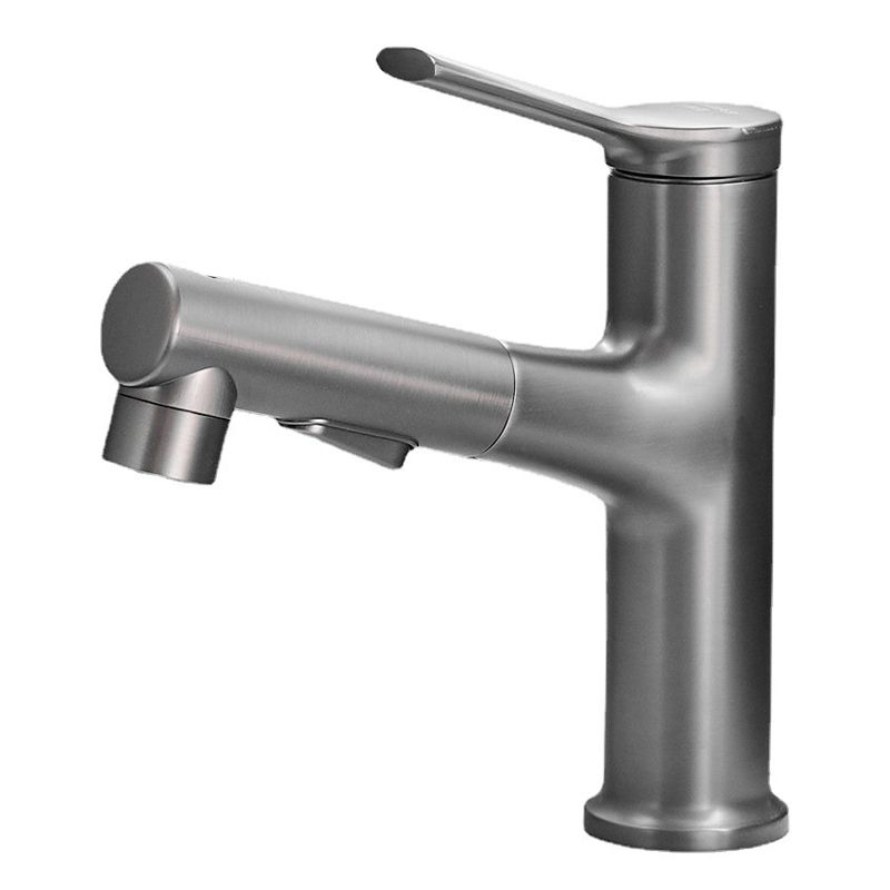 BowLift | Contemporary Single Color Faucet Low Arc Centerset Sink Faucet for Bathroom