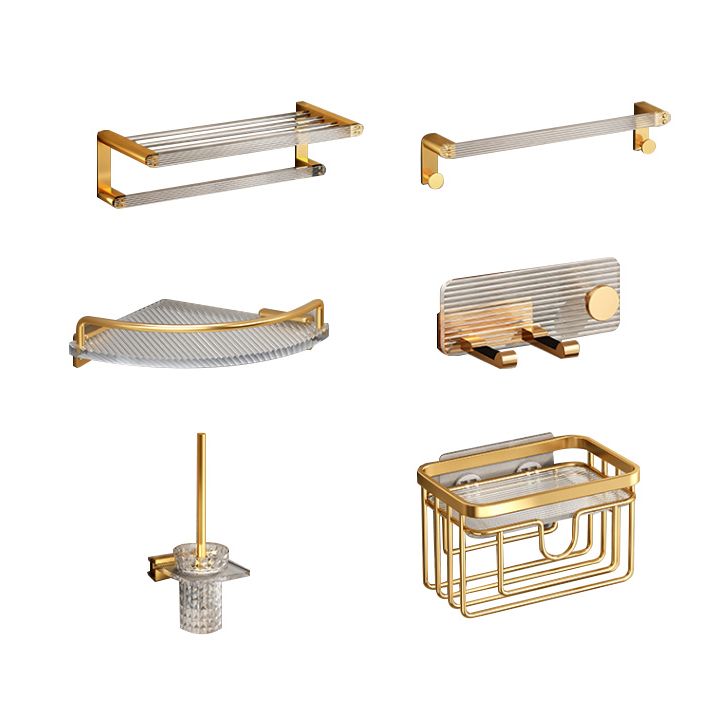 BowLift | Plastic Modern Bathroom Accessories Hardware Set with Shelf