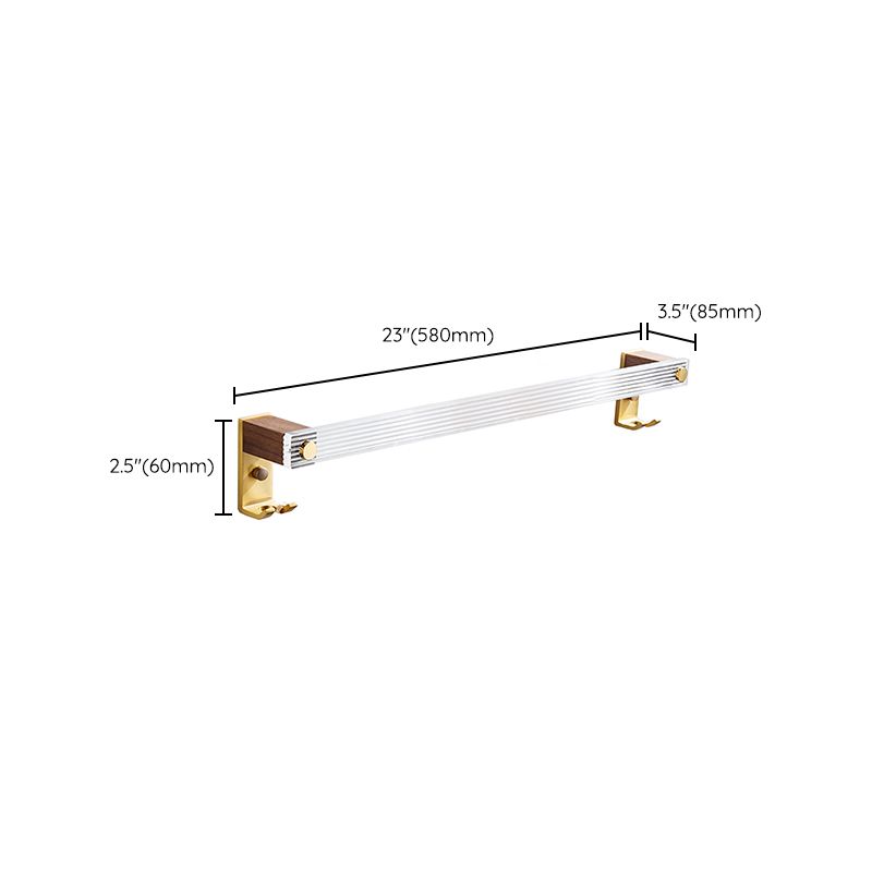 BowLift | Metal Minimalist Bathroom accessory single or in set in Gold