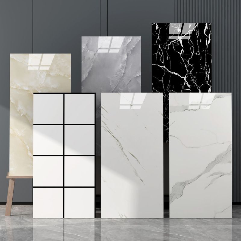 BowLift | Plastic Peel and Stick Wall Tiles Single Tile Wallpaper in Rectangular Shape