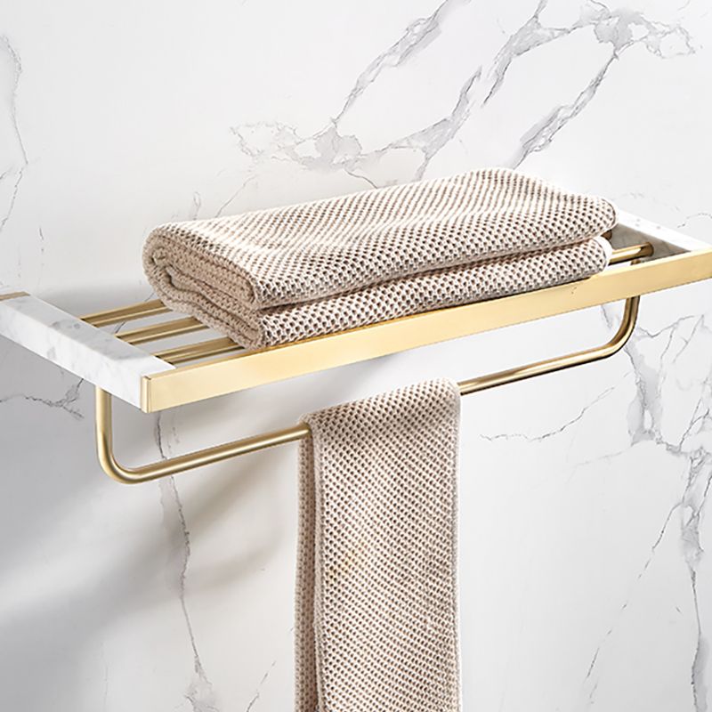 BowLift | Metal and Marble Bathroom Accessory Single or in Set in Gold