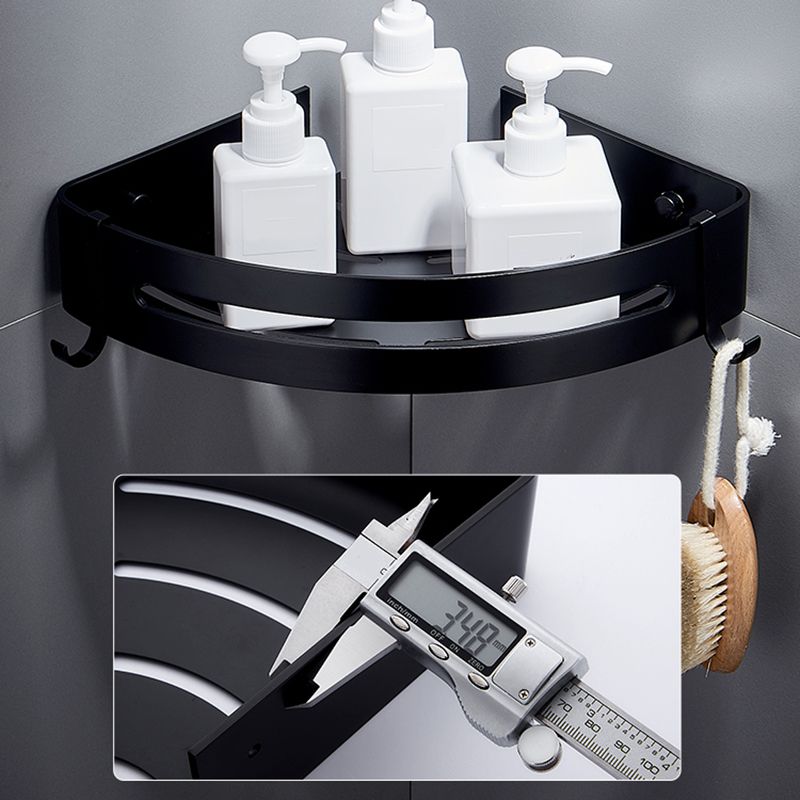 BowLift | Black Bathroom Set Modern 1/2/3 - Piece Anti-Rust Bathroom Rack
