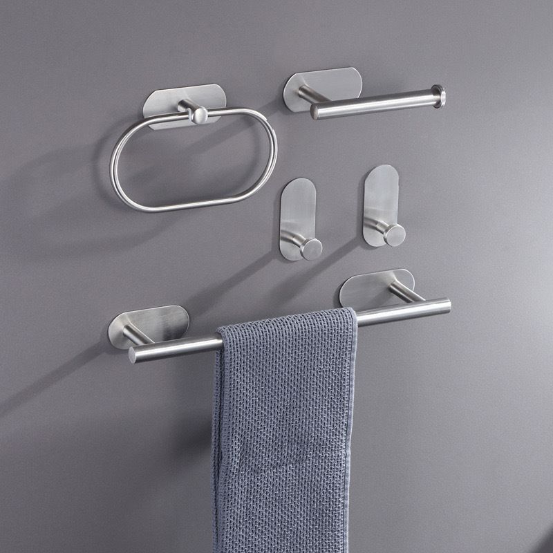 BowLift | Metal Bathroom Set 4-piece Modern Style Bathroom Fixtures Set