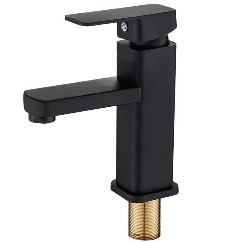 BowLift | Industrial Bathroom Faucet Stainless Steel Lever Handles with Water Hose Sink Faucet