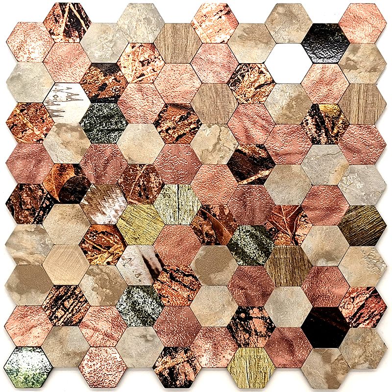 BowLift | Water-repellent Peel & Stick Tile Hexagonal Mosaic for Splash Wall