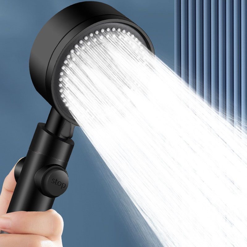 BowLift | Contemporary Handheld Shower Plastic Round Hand Shower with Self-Cleaning