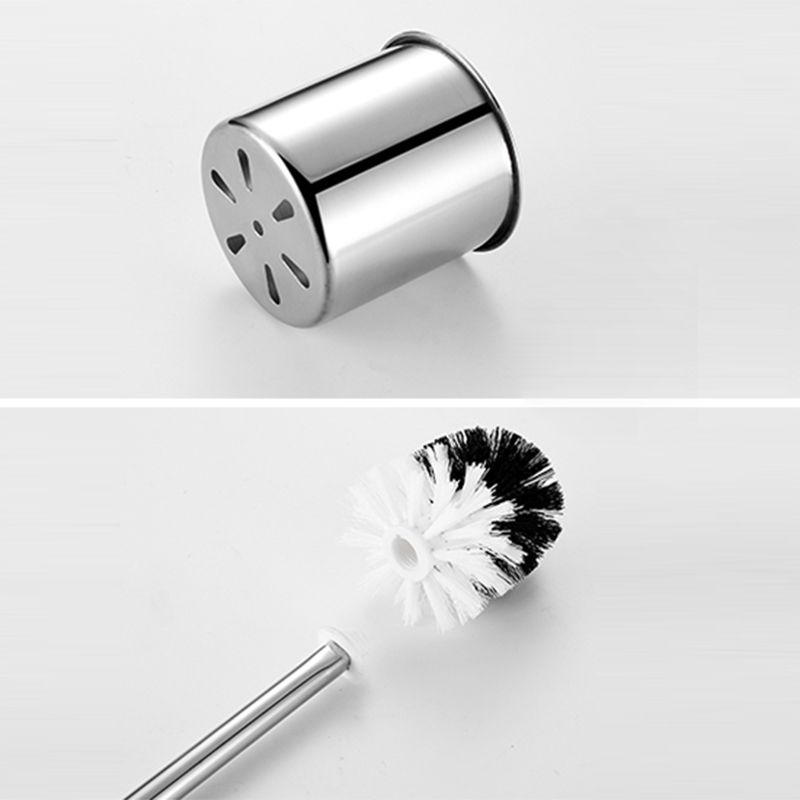 BowLift | Silver/Black Bathroom Hardware Set Modern Bathroom Accessories Hardware Set