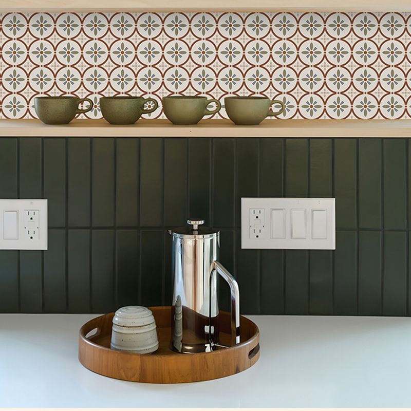 BowLift | Waterproof Peel & Stick Tile Square Pattern Print Single Tile