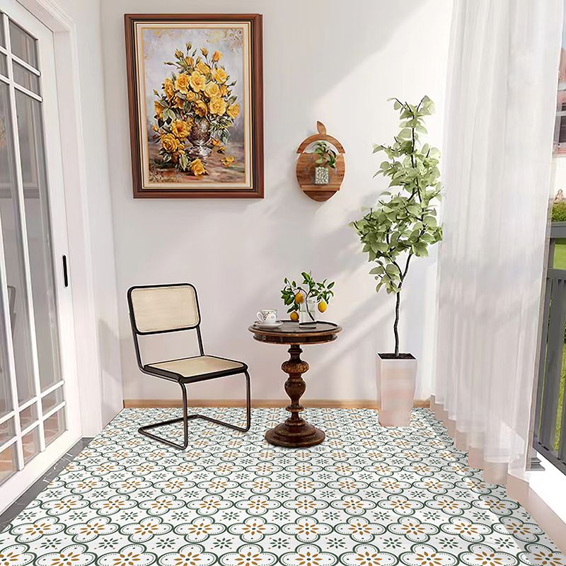 BowLift | Peel and Stick PVC Flooring Matte Vinyl Flooring with Floral Pattern