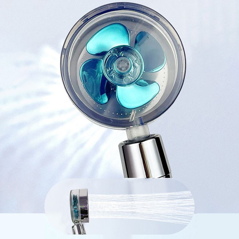 BowLift | Modern Round Handheld Showerhead Rain Spray Head made of Plastic