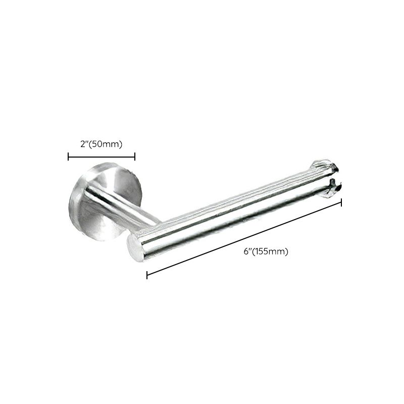 BowLift | Metal Simple Bathroom Accessories as a Single Piece or in a Set in Silver