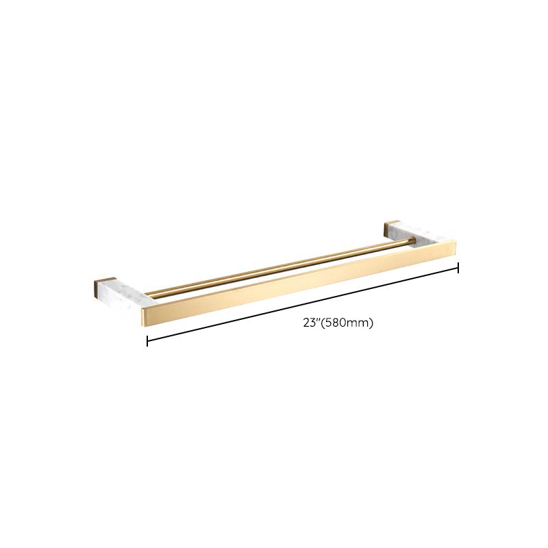 BowLift | Metal and Marble Bathroom Accessory Single or in Set in Gold