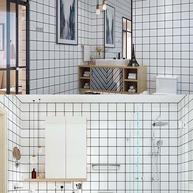BowLift | Modern Peel and Stick Tile Bathroom Single Tile Peel and Stick Tile