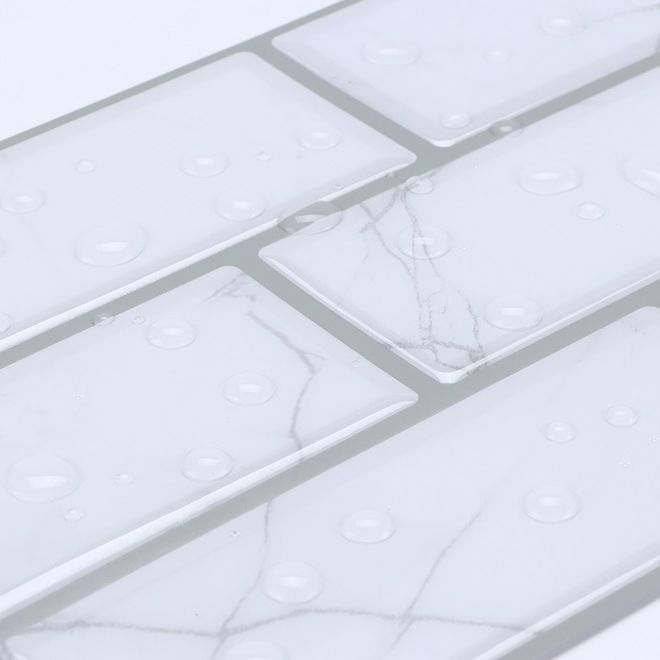 BowLift | Plastic Peel & Stick Subway Tile Modern Simple Subway Tile Wallpaper