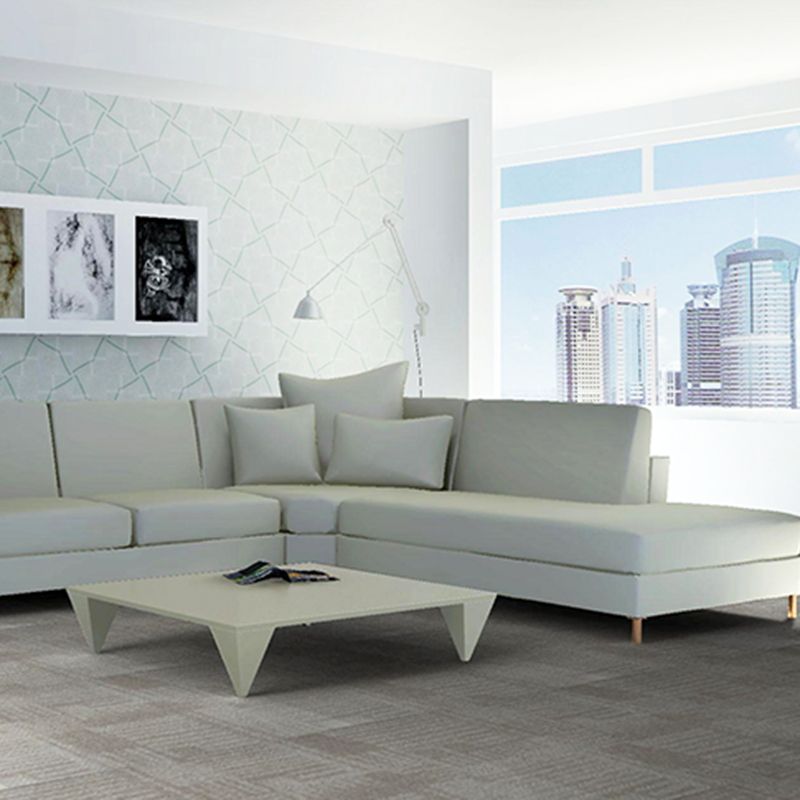BowLift | Living Spaces Square Vinyl Flooring Peel and Stick Fabric Look PVC Floor Covering