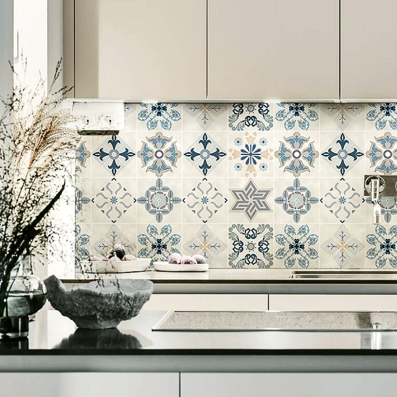 BowLift | Kitchen wall tile Peel and stick Floral pattern wallpaper