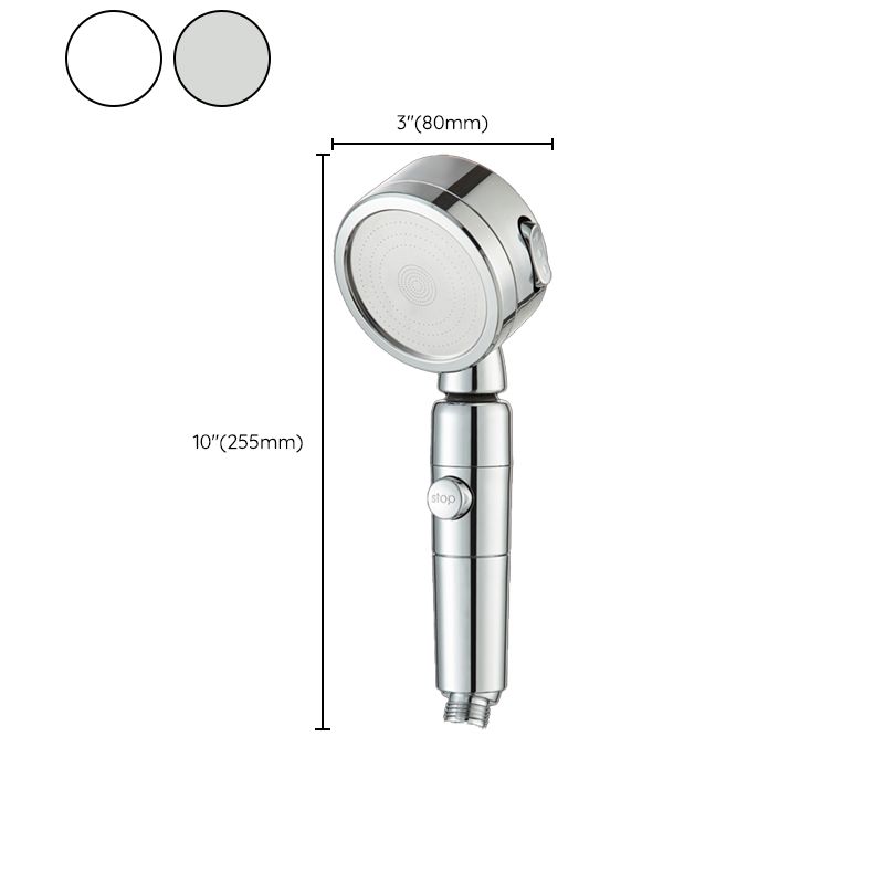 BowLift | Contemporary 3 Beam Shower Head Adjustable Spray Pattern Rotating Hand Shower