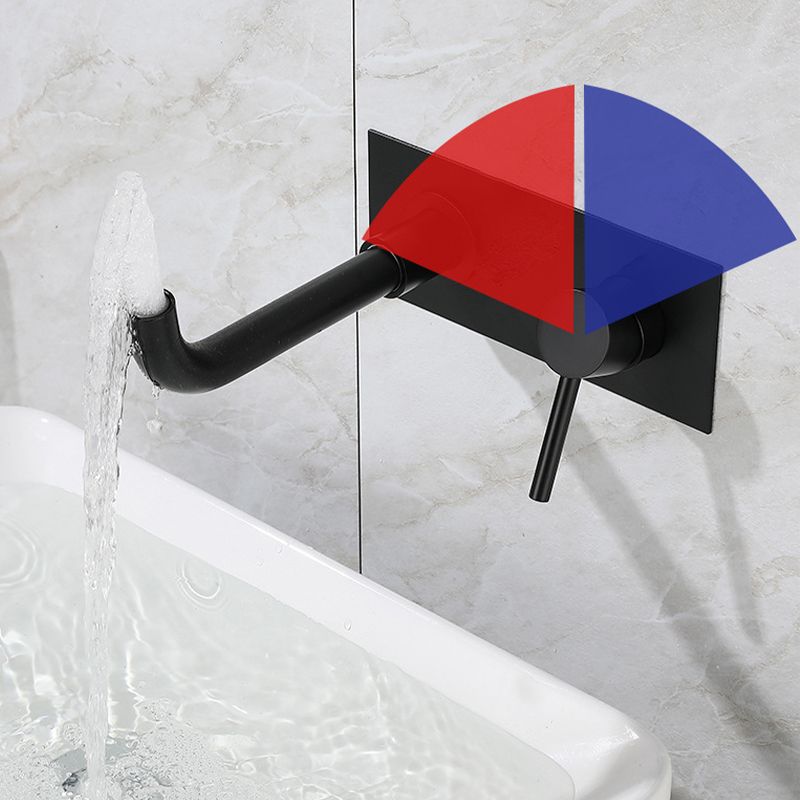 BowLift | Glam Style Faucet Single Handle Wall Mounted Faucet for Bathroom