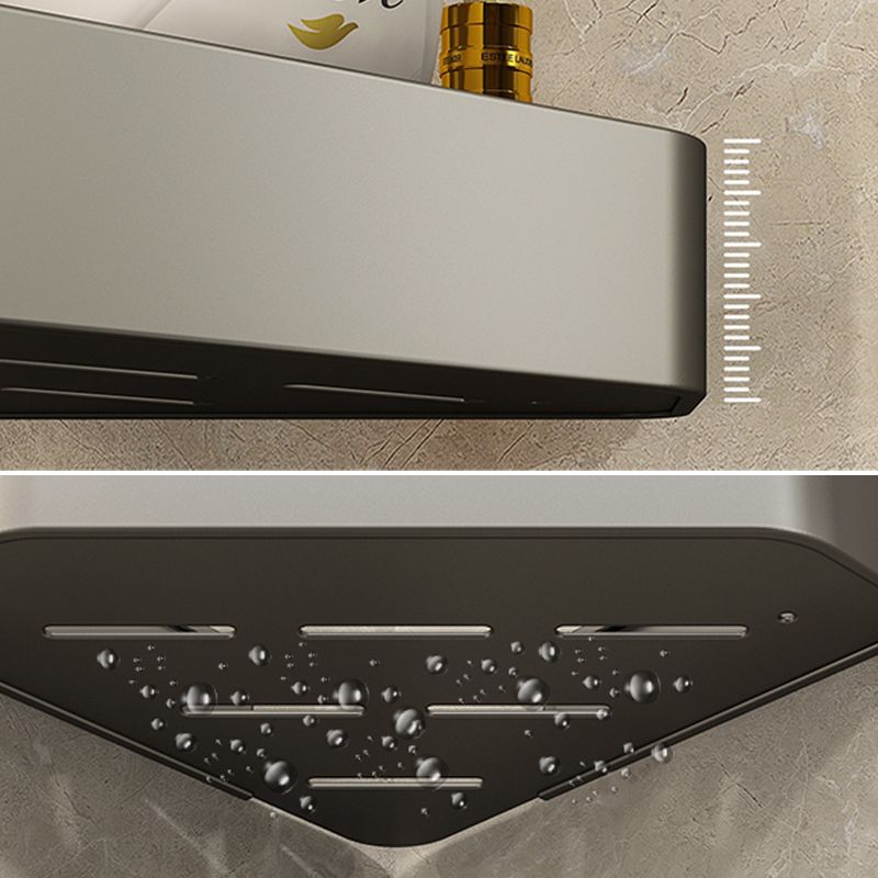 BowLift | Adhesive holder metal bathroom accessories single piece or in set with bathroom shelf