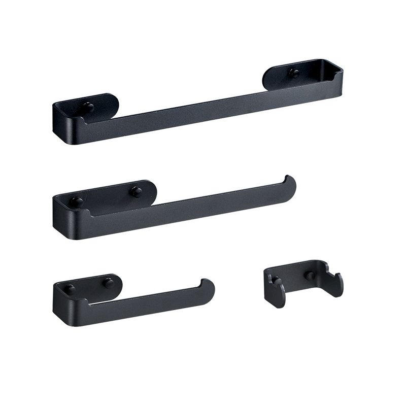 BowLift | Aluminum Alloy Bathroom Set 4-Piece Modern Style Bathroom Hardware Set