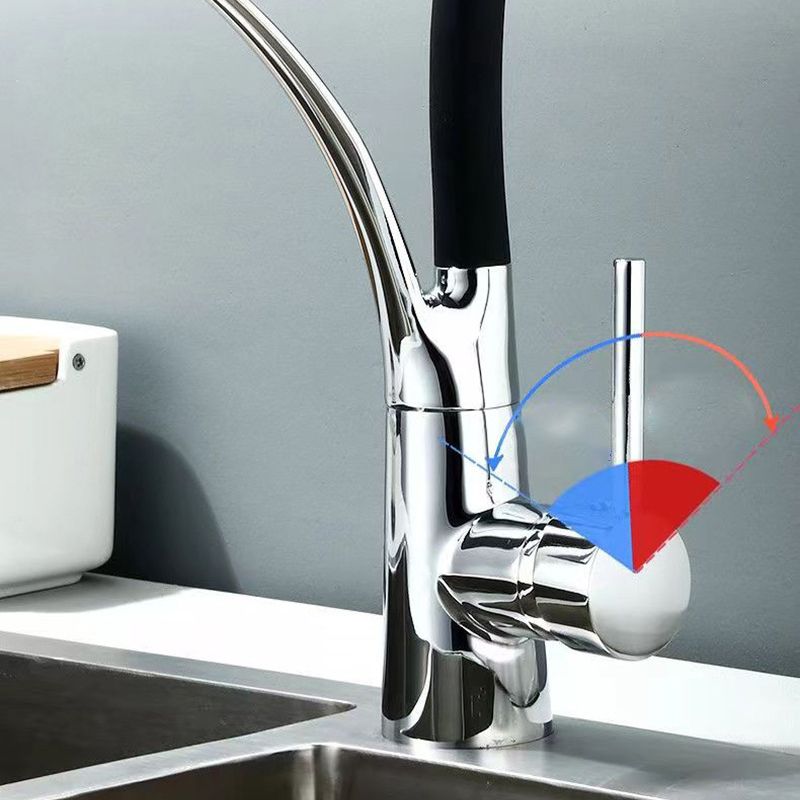 BowLift | Modern 1-Hand Faucets Copper Touchless with Water Dispenser Standard Kitchen Faucet