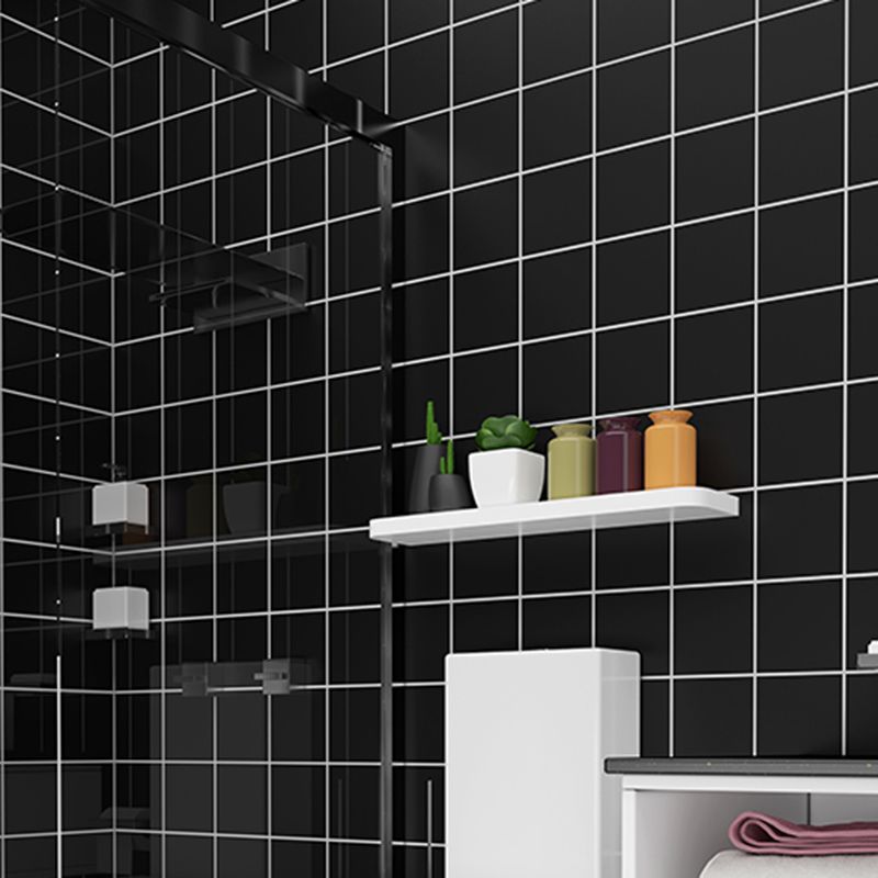 BowLift | Contemporary Wallpaper Single Panel Bathroom Wallpaper with Rectangular Shape